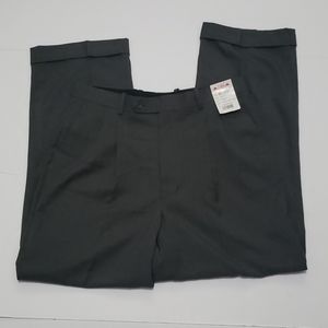 Paolo Giardini Gray Pleated Pants 34W×40L